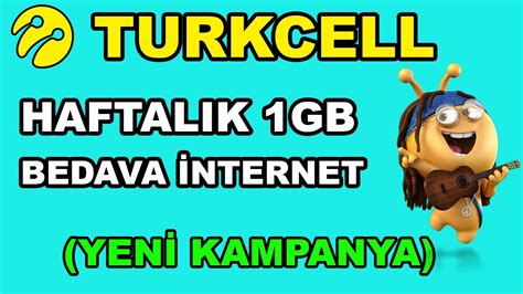 Turkcell Haftalik Gb Bedava Nternet Kampanyasi Kanitli Youtube