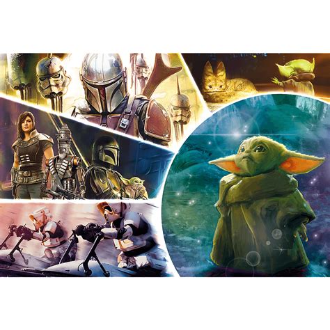 Puzzle 100 Trefl Star Wars Baby Yoda Superpuzzle