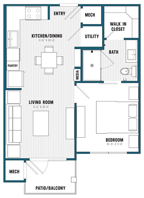 Apartment Kitchen Floor Plans Flooring Site