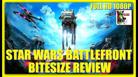 Star Wars Battlefront Xbox One Game Review Youtube
