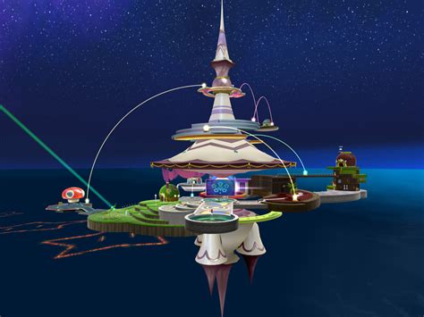 Libraries In Video Games Comet Observatory Is Rosalinas Starship In Super