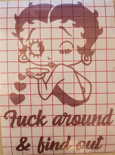 betty boop fuck around and find out etsy uk