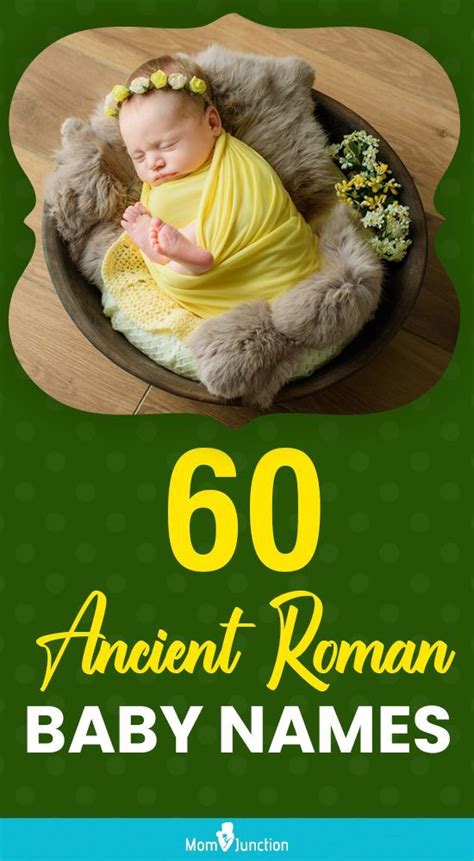 60 Ancient Roman Baby Names For Girls And Boys Roman Baby Names Baby