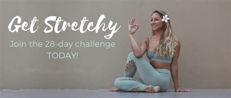 Join The Get Stretchy Yoga Challenge Actionjacquelyn