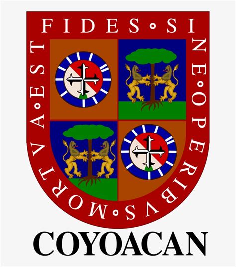 Official Seal Of Coyoacán Cdmx Escudos De Las Delegaciones De La