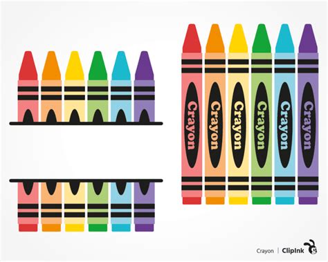 Crayon Cricut Svg