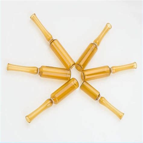 Hot Sale 2ml 5ml Iso Type D Amber Clear Glass Ampoule Neutral Borosilicate Glass Ampoule For
