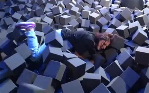 Adult Star Adriana Chechik Breaks Her Back By Jumping Into Foam Pit At