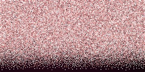 Pink Gold Glitter Luxury Sparkling Confetti Scatt Stock Vector