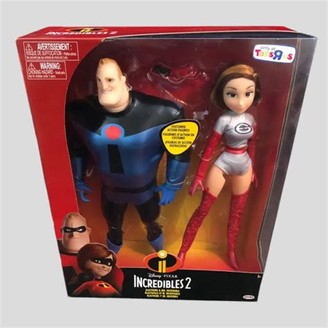 Disney Pixar 18” Elastigirl Mrs Incredibles 2 2019 Soft Plush Figure