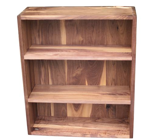 Buy Hand Made Solid Walnut Bookcase With Moveable Shelves Made To