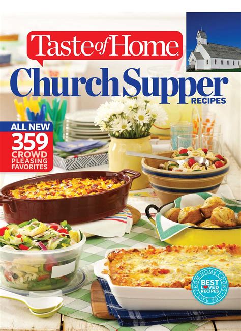 Taste Of Home Church Supper Recipes Book By Taste Of Home Taste Of