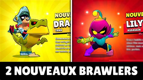 NOUVEAU BRAWLER LÉGENDAIRE DRACO et LILY Brawl TALK FRANÇAIS