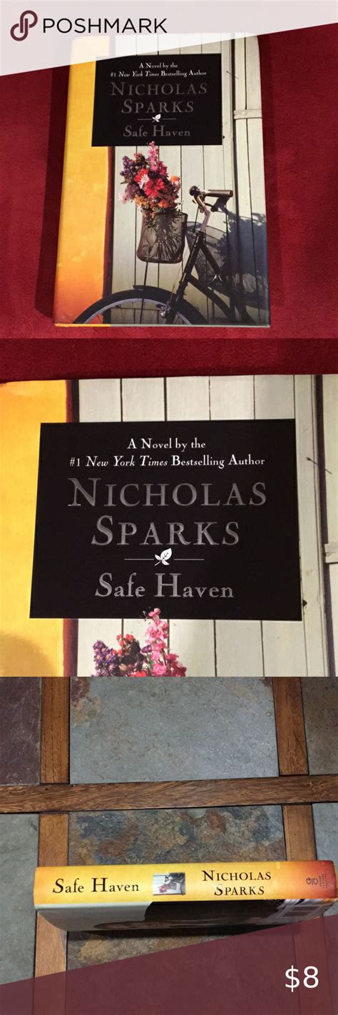 Nicholas Sparks Safe Haven Novel Hardback Learn To Trust Again