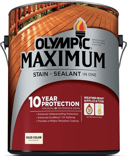 Olympic Semi Transparent Stain F