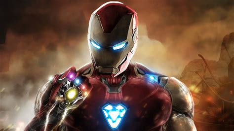 1366x768 Iron Man Infinity Gauntlet Avengers Endgame 1366x768 ...