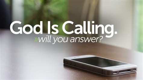 If you don't a clear idea of the exact goals for the position or what you would like to accomplish, there are some things you can touch on that are relevant for almost any role. God Is Calling: Will You Answer? | United Church of God