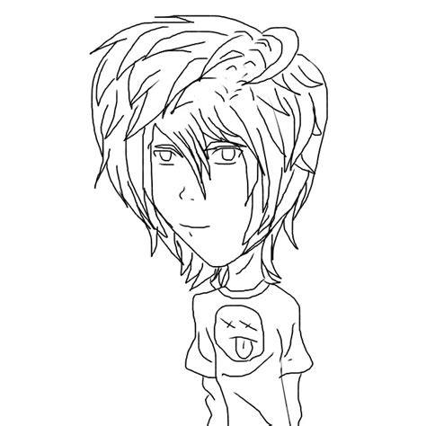 Anime Boy Lineart By Yagamilight4 On Deviantart