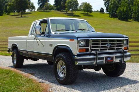 1986 Ford F 250 Xlt Lariat Supercab 4x4 4 Speed For Sale On Bat