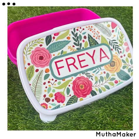 Personalised Lunch Box Mutha Maker