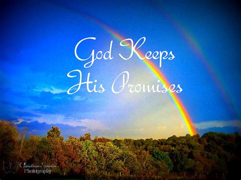 Double Rainbow God Keeps His Promises Image For Sale Christina Swartz