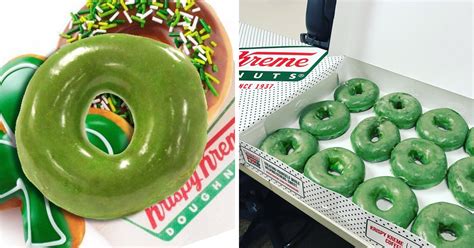 Krispy Kreme Brings Back Green Doughnuts For St Patricks Day 22w