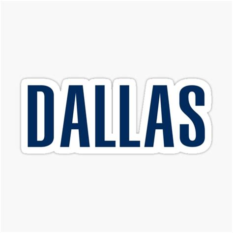 Dallas Mavericks Nba Sticker By Dumzville Redbubble