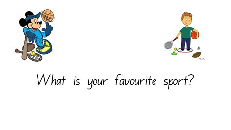 What Is Your Favourite Sport Youtube