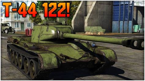 War Thunder T 44 122 Test Drive New Russian Premium Patch 155