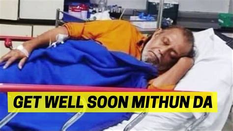 Mithun Chakraborty Photo From Hospital Goes Viral Son Mimoh Shares Health Update Video
