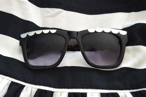 Scalloped Sunglasses · How To Make A Pair Of Sunglasses · Decorating And Embellishing On Cut Out