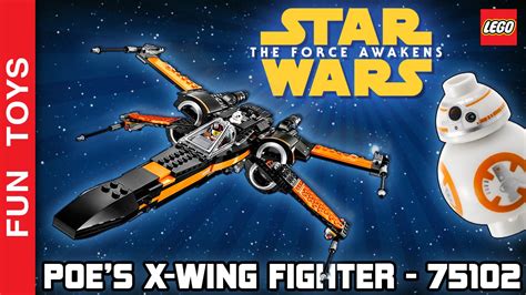 Lego Star Wars The Force Awakens Set Poes X Wing Fighter 75102