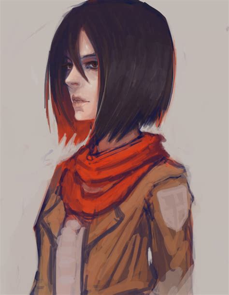 Practice With Mikasa By Lllannah On Deviantart