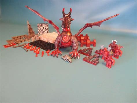 Mega Bloks Dragons Elementals Fire Ghost Dragon