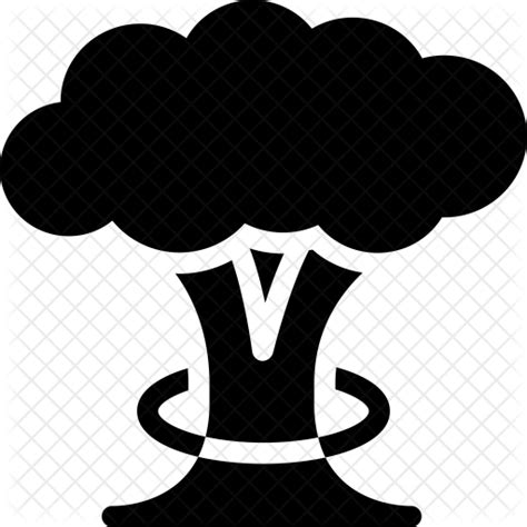 Mushroom Cloud Icon 73289 Free Icons Library