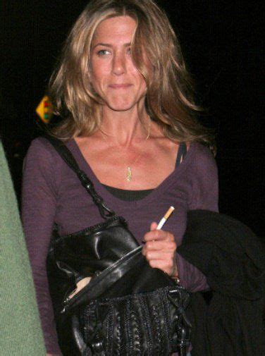 Jennifer Aniston Smoking