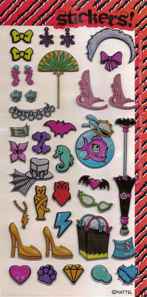 Voicething Review Fashion Sticker Stylist Monster High Paper Dolls