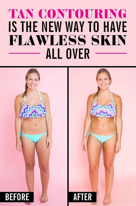 Tan Contouring Is The New Way To Have Flawless Skin All Over Flawless