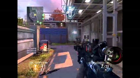 Black Ops 2 Ghost Camo On Snipers Encore Gameplay Youtube