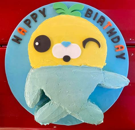 Tunip Octonauts Bday Cake Created By Sin Wei Lim Octonauts Birthday