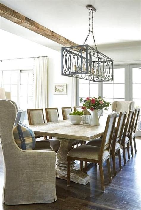 Beautiful Rustic Chandelier For Dining Room Ideas Cottage Dining Rooms Farmhouse Dining
