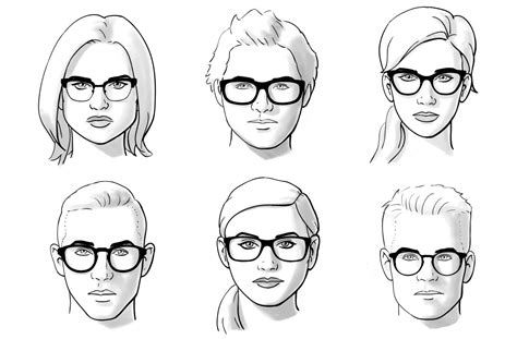 Face Shape Guide For Glasses Thelook Eyewear Fashionthelook
