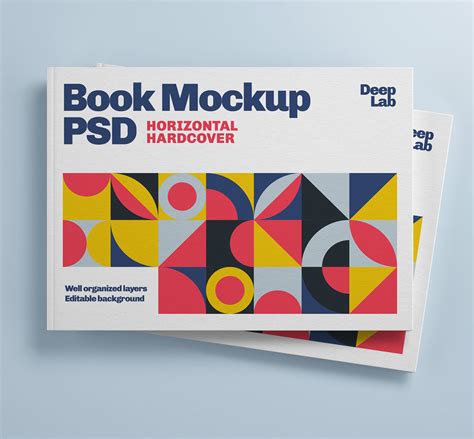Download Horizontal Book Cover Mockup Set - FREE on Behance