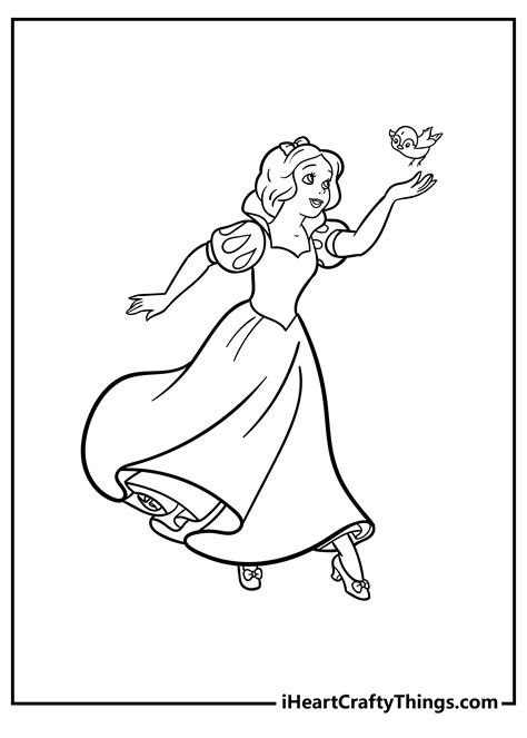 Coloring Pages Of Snow White