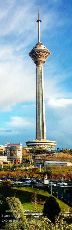 milad tower also known as the tehran tower iran stunning expressions