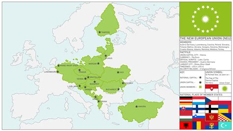 Map Of The New European Union 2600 Ad Rimaginarymaps