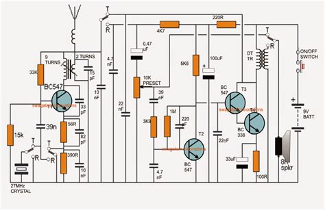 Simple Walkie Talkie Circuit Circuit Diagram Centre