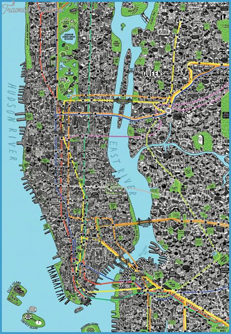 New York Map View Travelsfinderscom