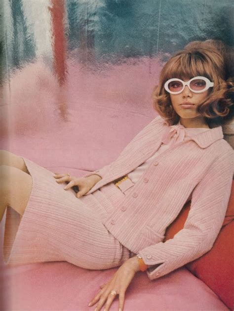 British Vogue February 1966 Photographed By Eugene Vernier Sixties Fashion Mod Fashion
