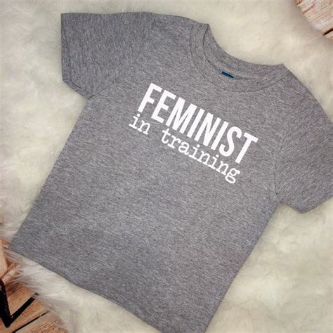 Feminism Shirt Feminist In Training Babywearing Tee Womens Washington